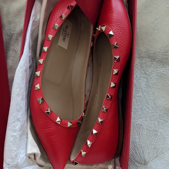 Valentino Rockstud Ballet Flat - Picture 4 of 6